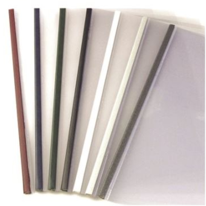 Bìa nhựa trắng mờ gáy keo bọc thép STEELMAT