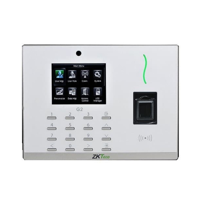 Máy chấm công vân tay ZKteco G2 - góc nhìn tổng thể