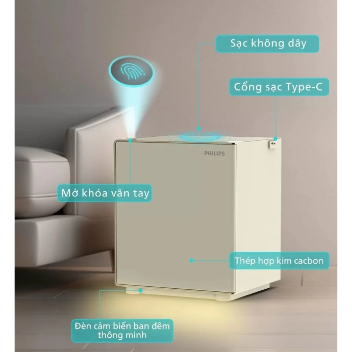 Két sắt thông minh Philips SBX300 - hình 7