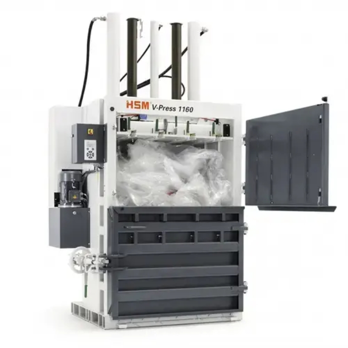 Máy Ép Phế Liệu HSM V Press 1160 Plus - góc nhìn tổng thể