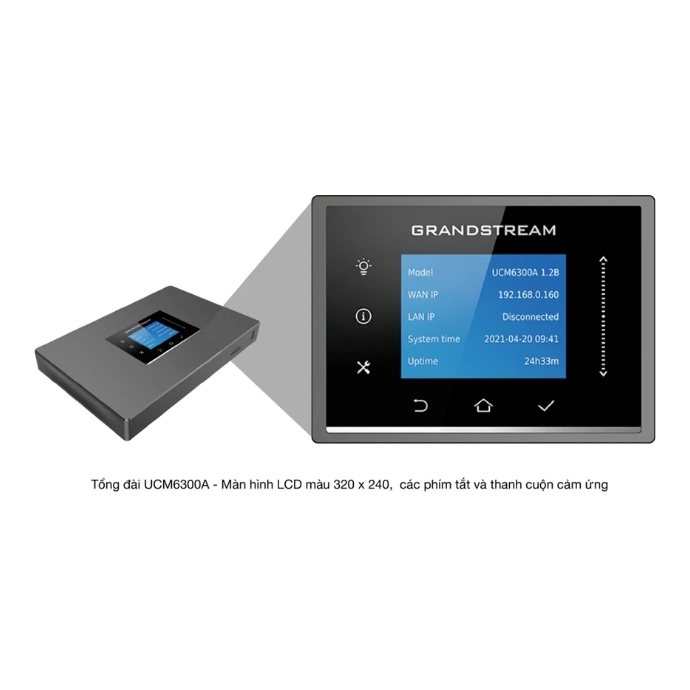 Tổng đài IP Grandstream UCM6300A - hình 4
